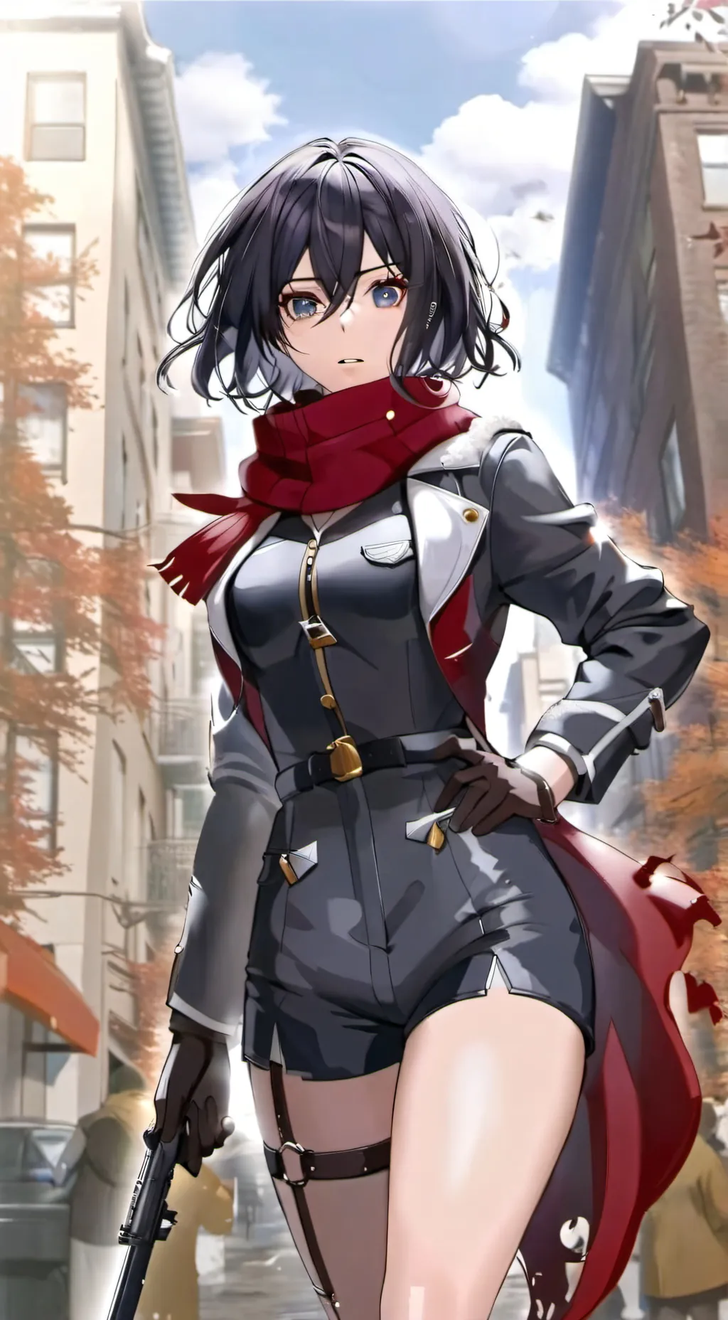 ai character: mikasa background