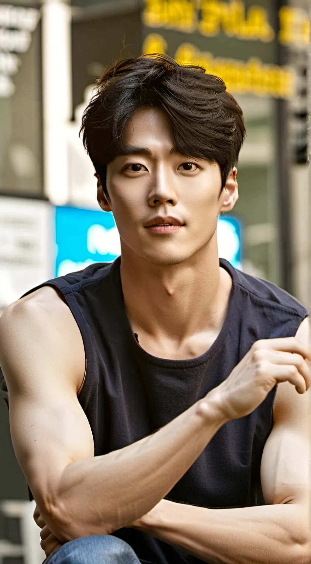 ai character: Zane  background