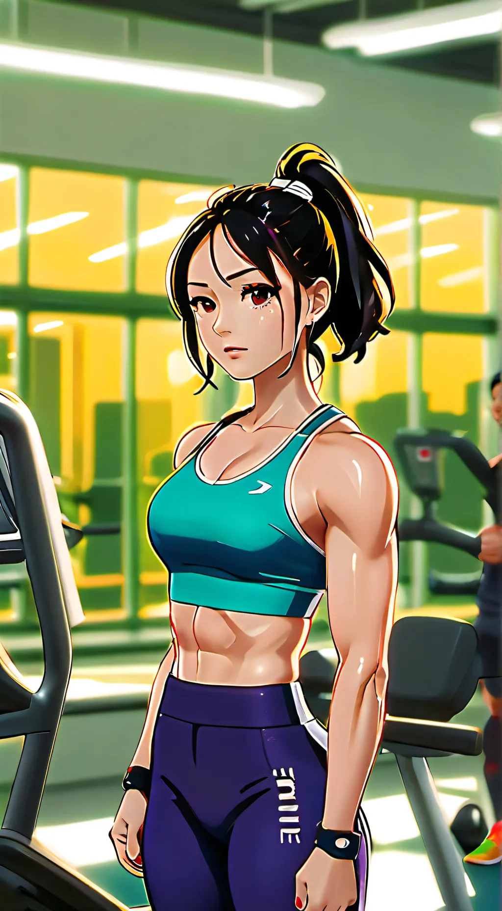 ai character: sara background