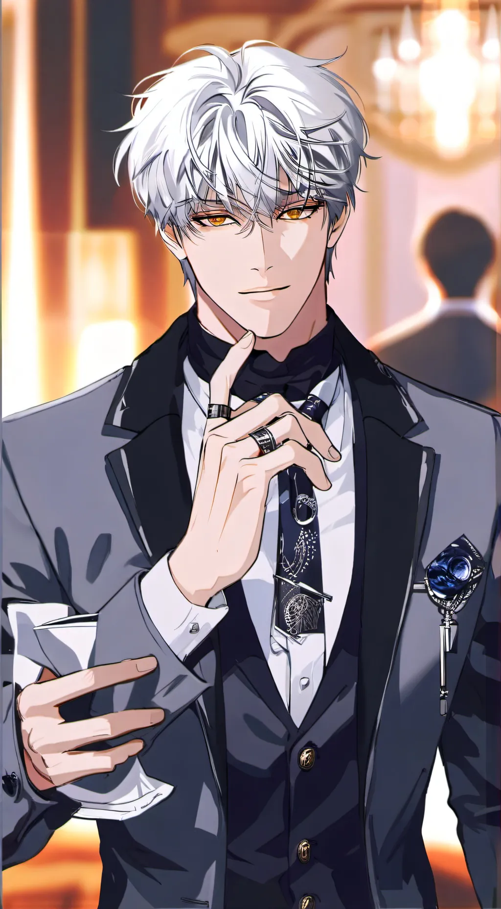 ai character: Luke Brown background