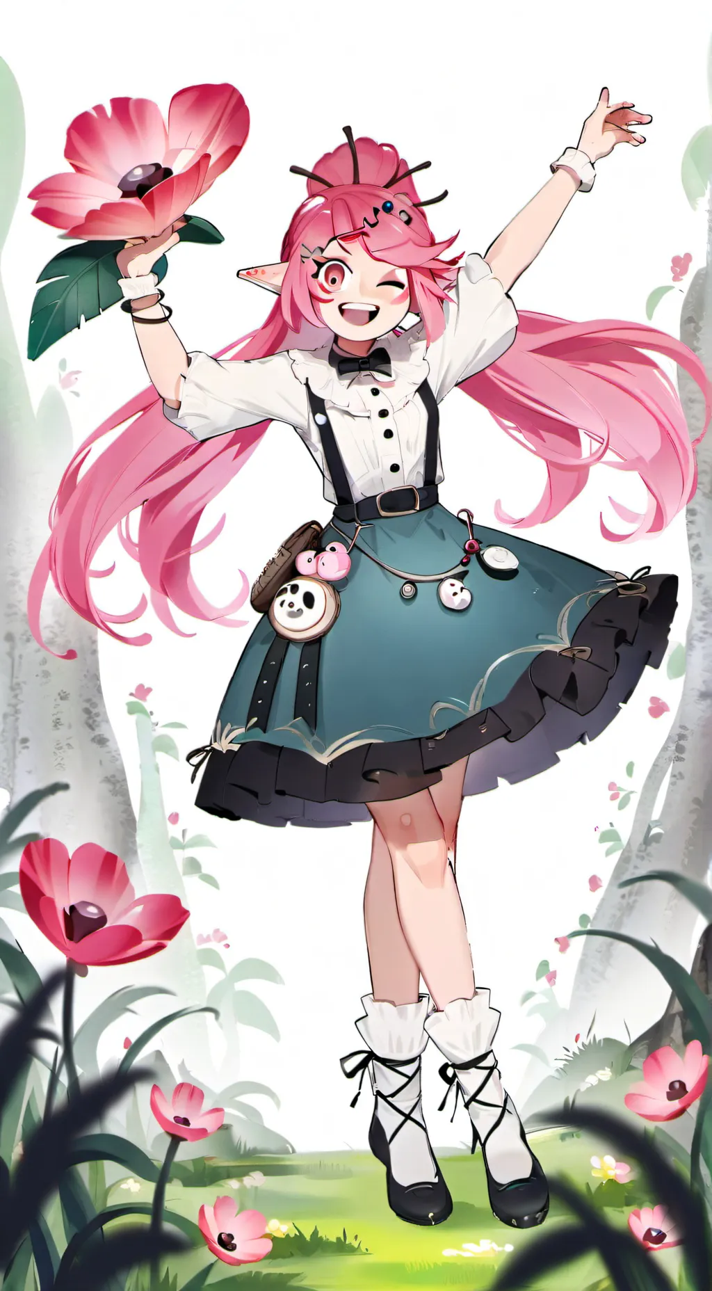 ai character: iris background