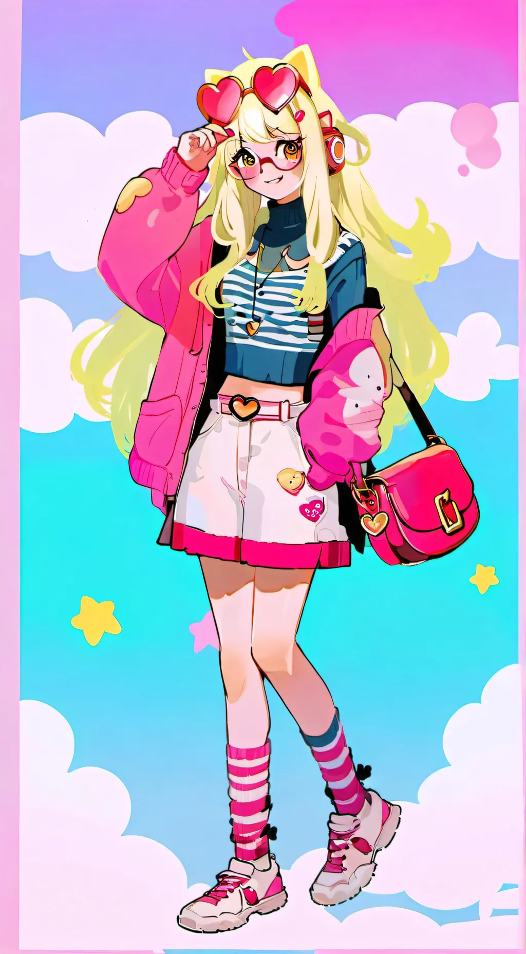 ai character: joy background