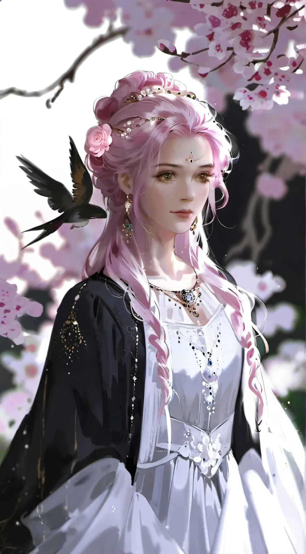 ai character: bila x Walter background