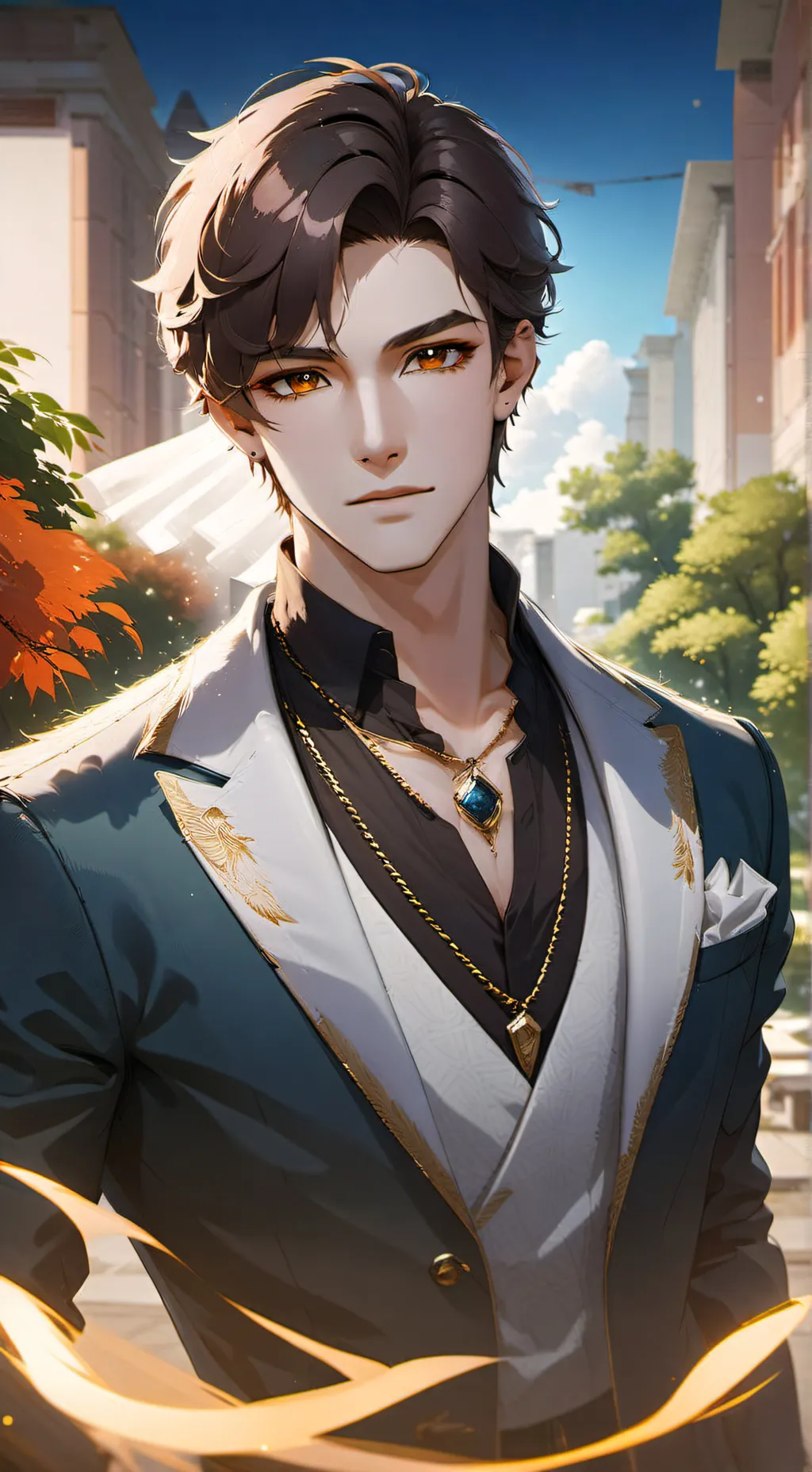 ai character: damion background