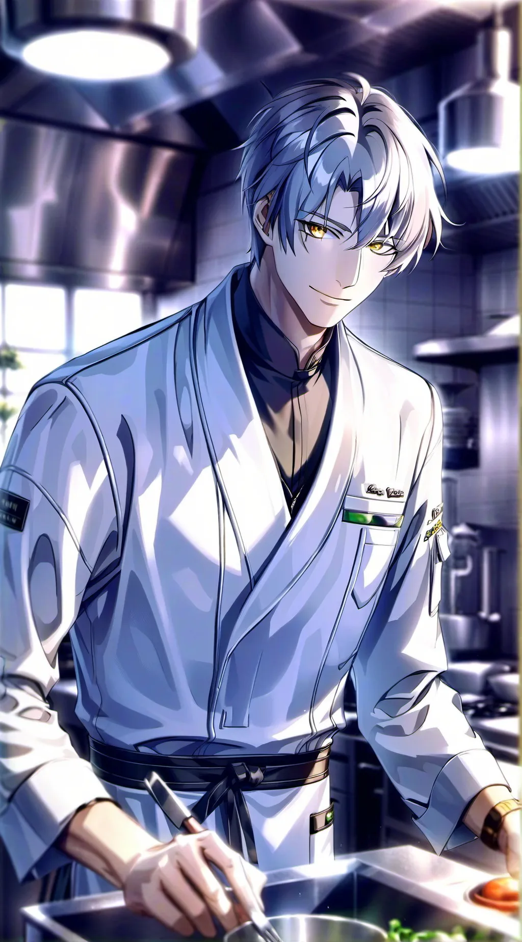 ai character: Haru  background