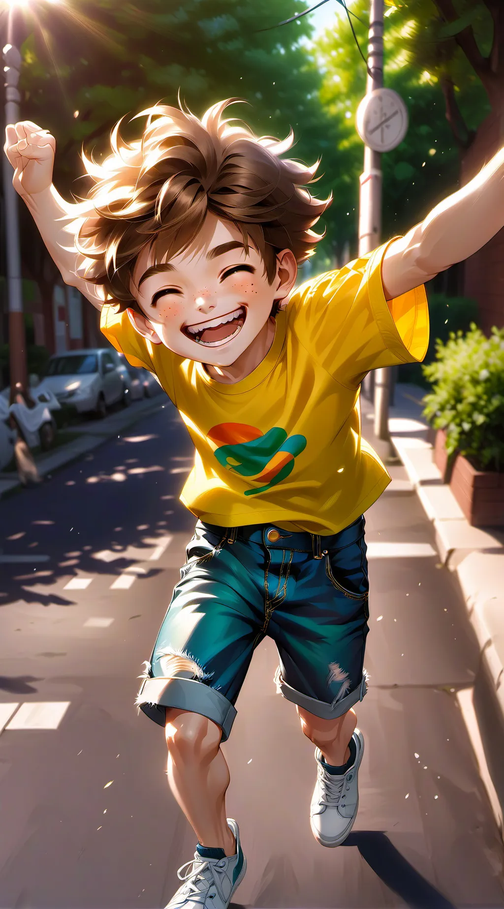 ai character: Jake  background