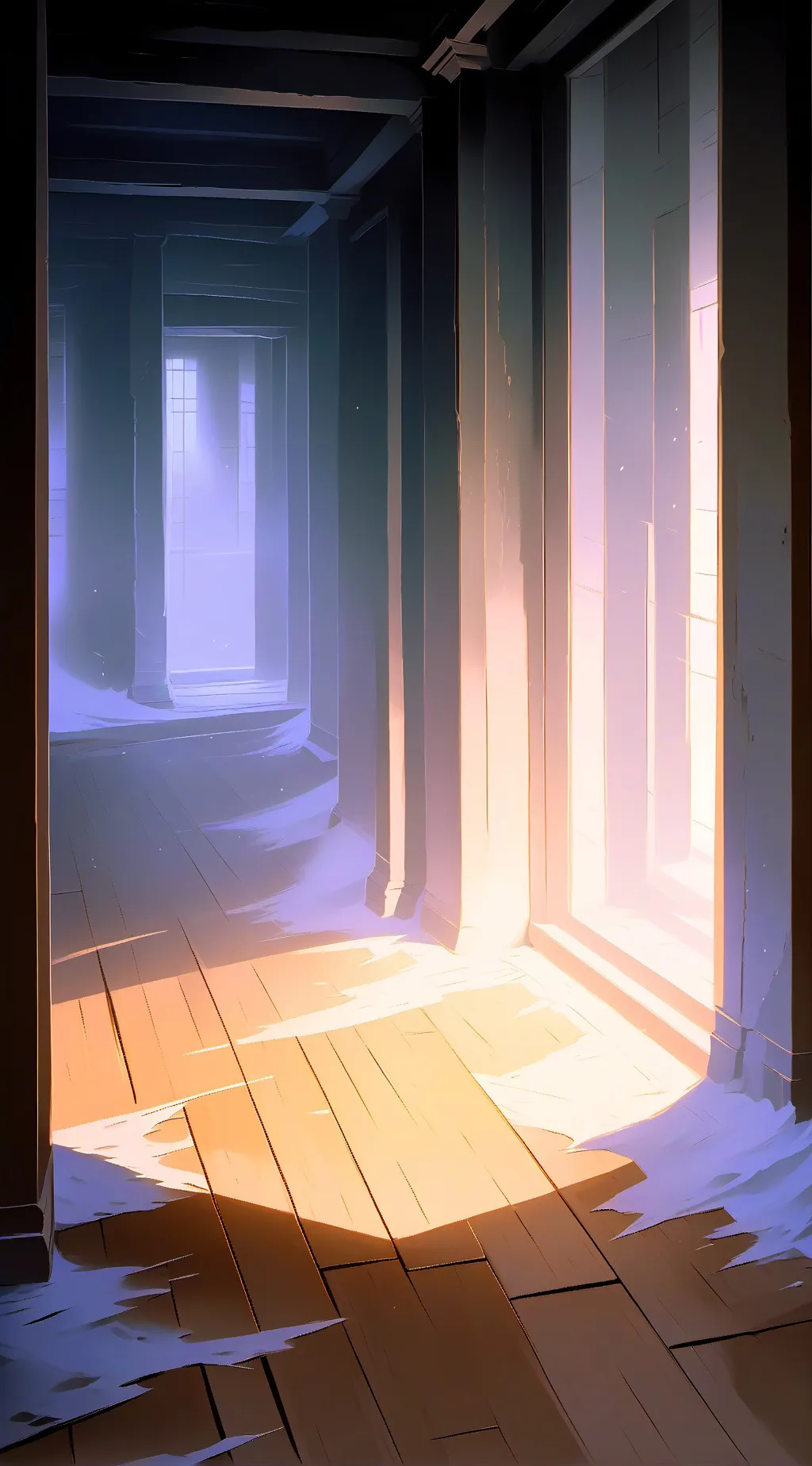 ai character: Depression. background