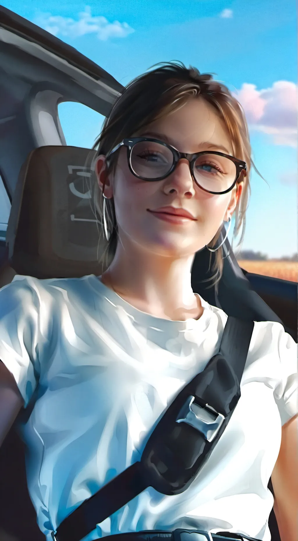 ai character: sophia background