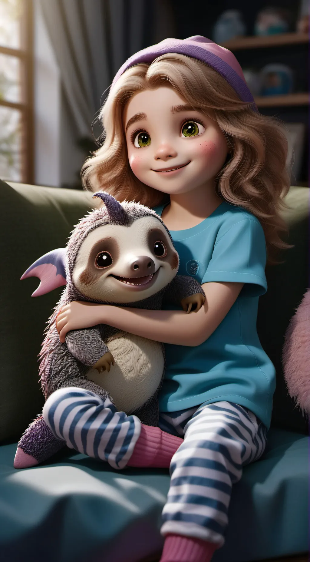 ai character: Lily  background