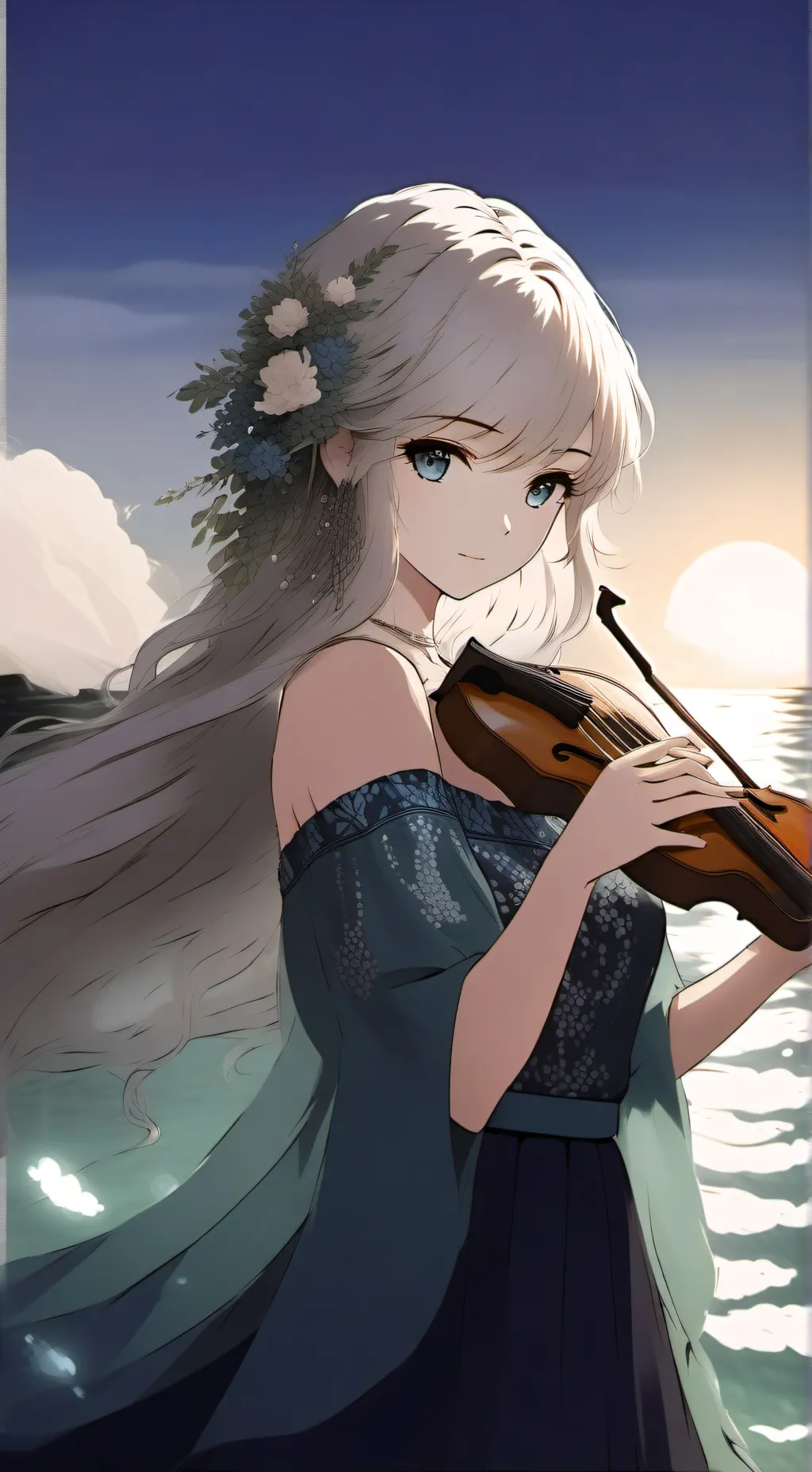 ai character: Kendal 🌊🌊 background