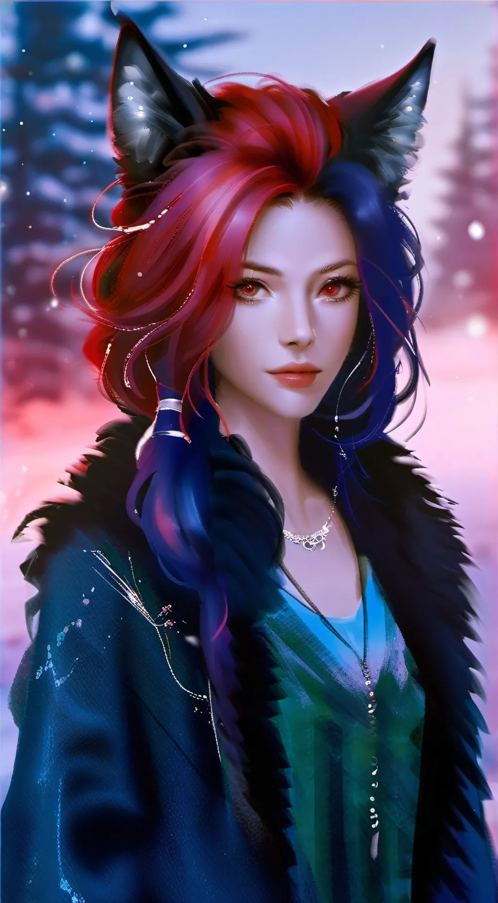 ai character: Moon*o'c* background