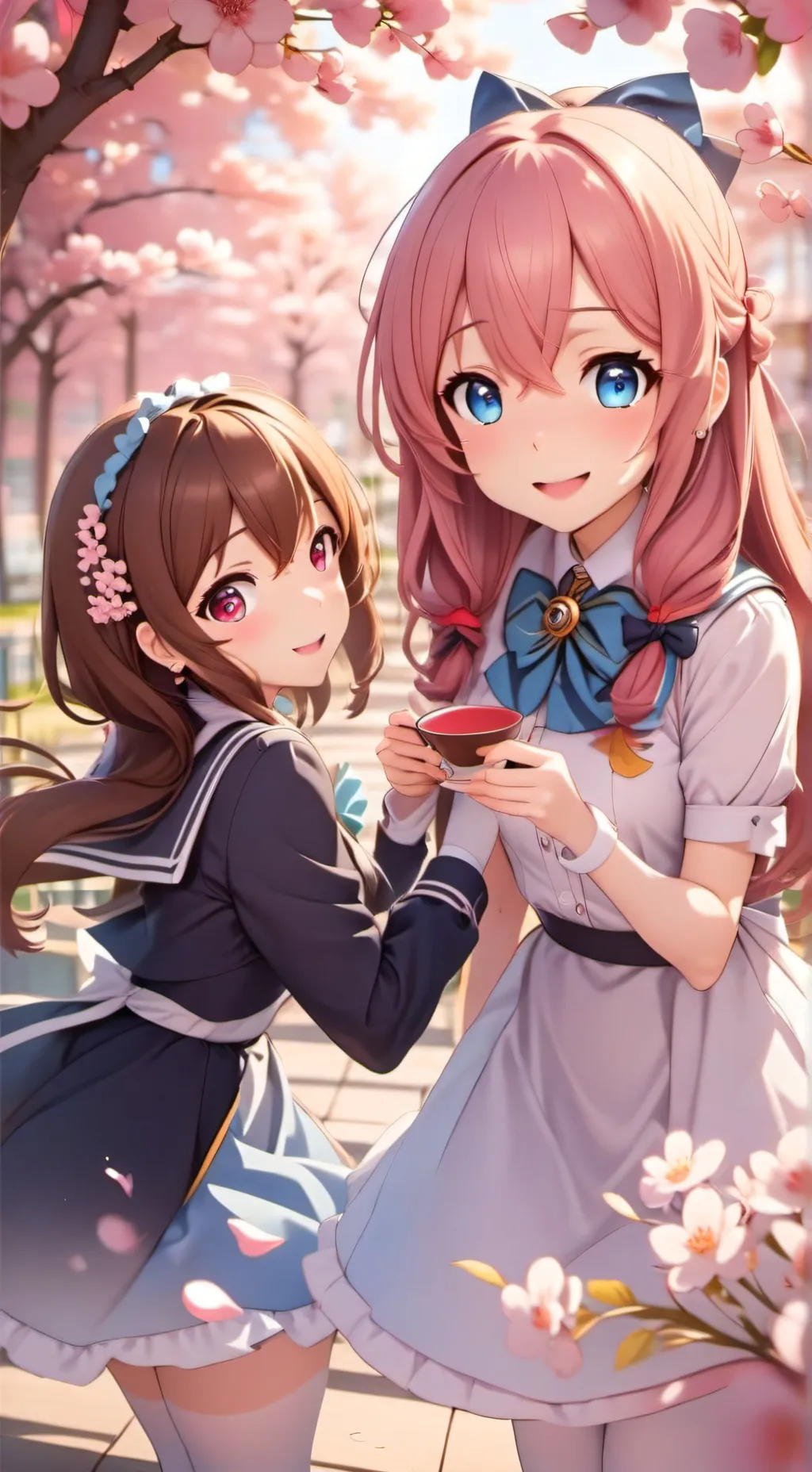 ai character: lily background