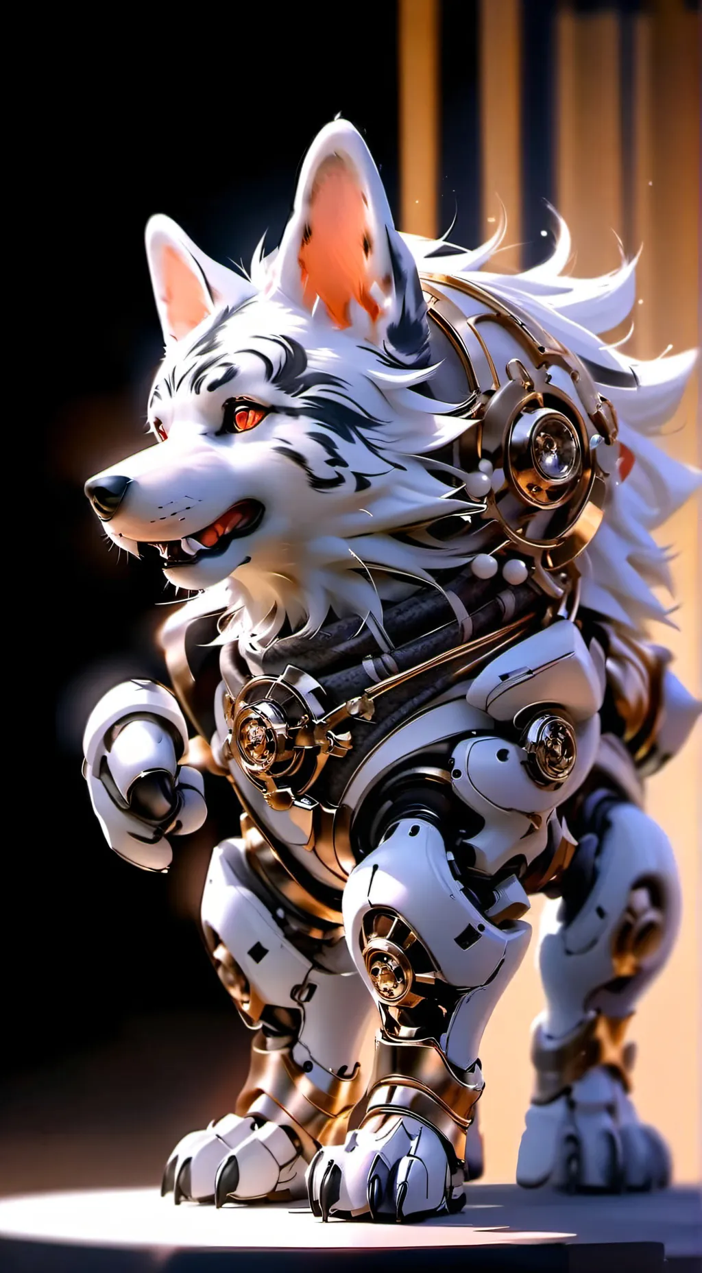 ai character: Chomp'o background