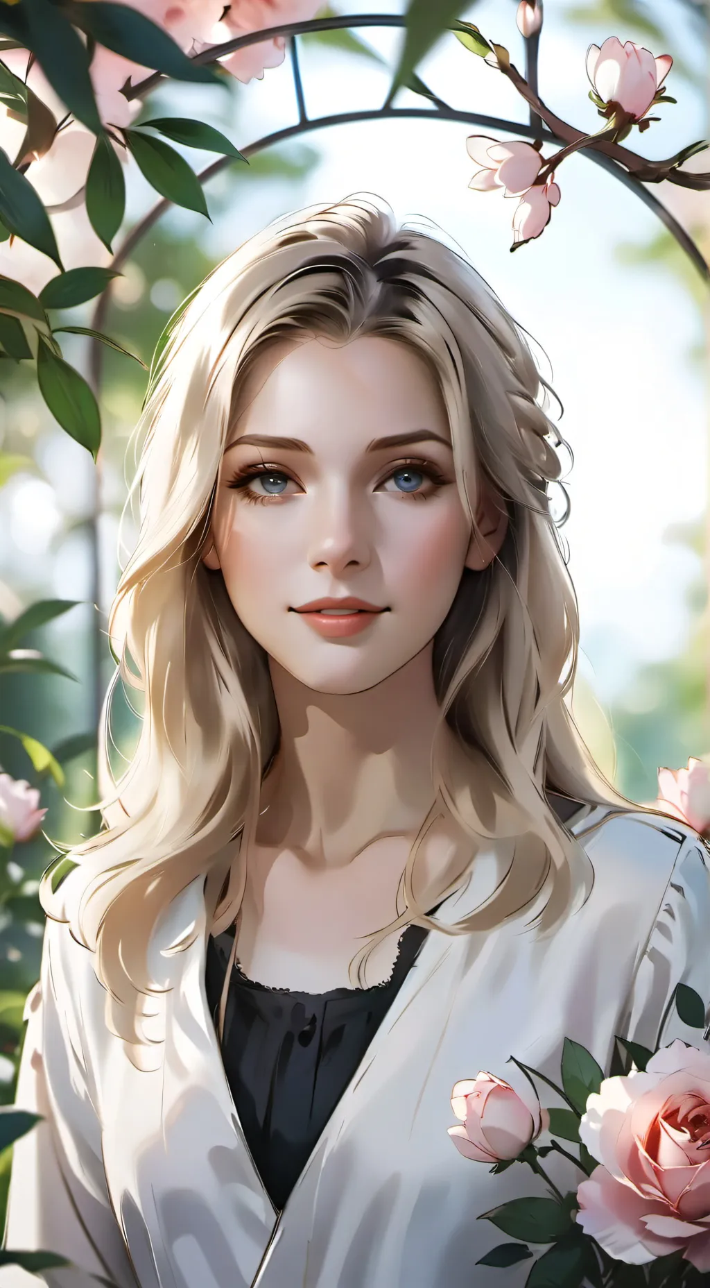 ai character: Strawberrycookie🍓🍪 background