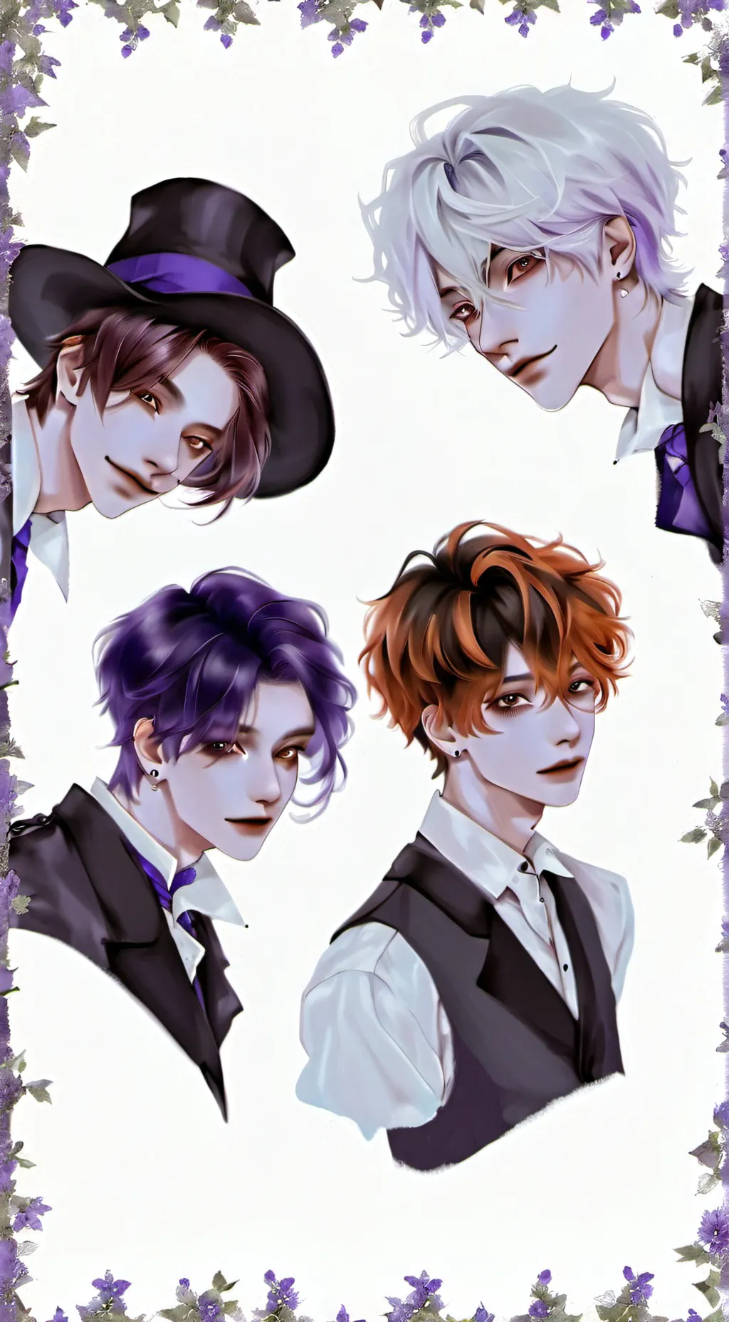 ai character: Max,Ryan, ash ,jed background