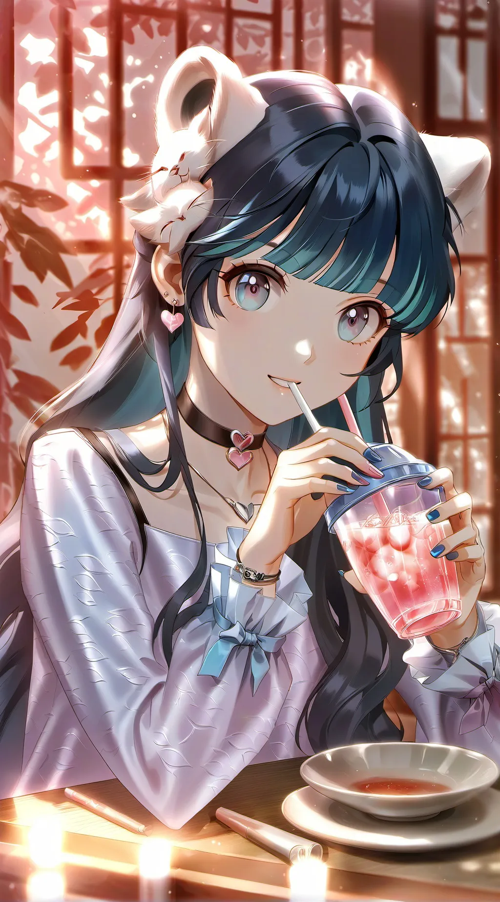 ai character: Eva background