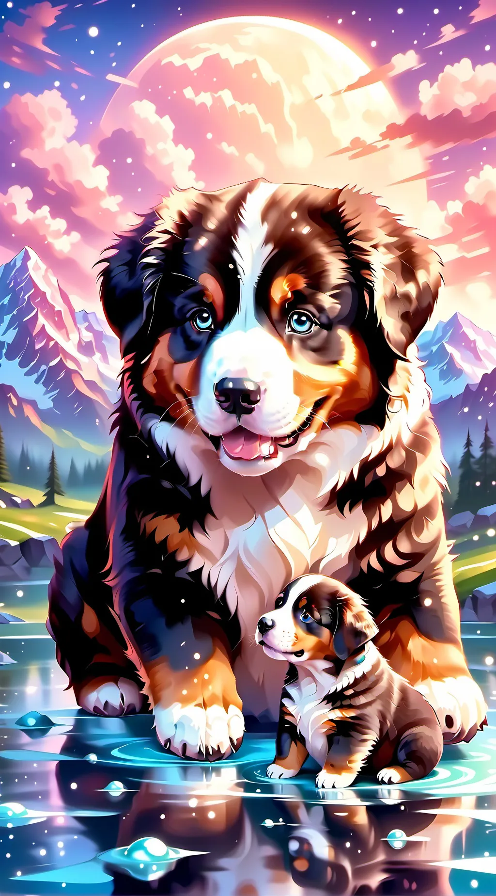 ai character: Ambience background