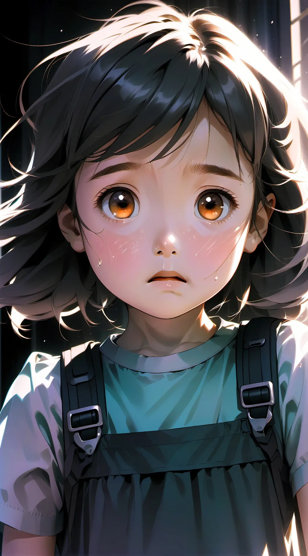 ai character: Mandy  background