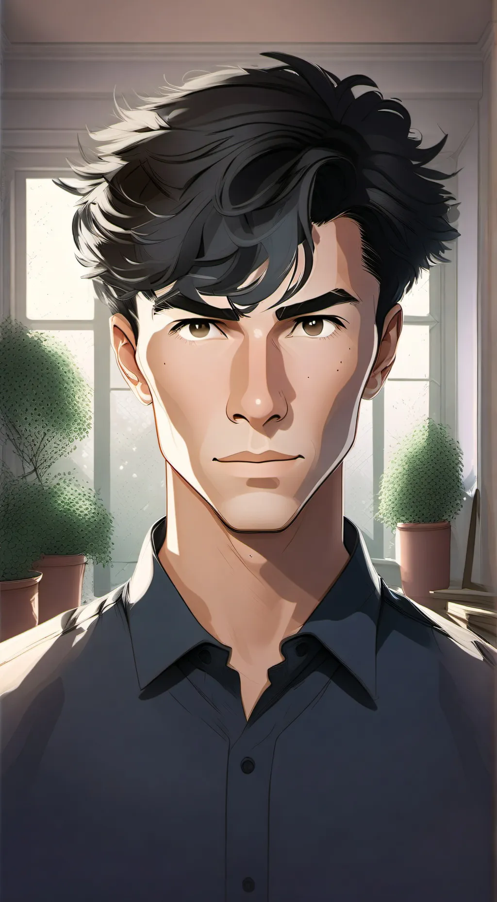 ai character: Tyler and Nick background