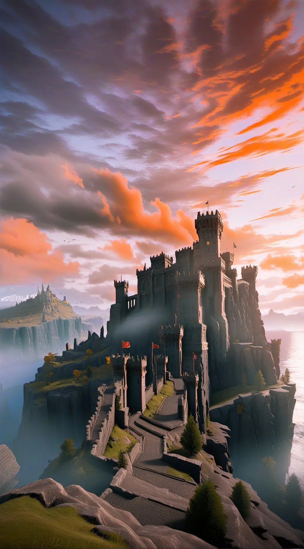 ai character: Dragon kingdom  background