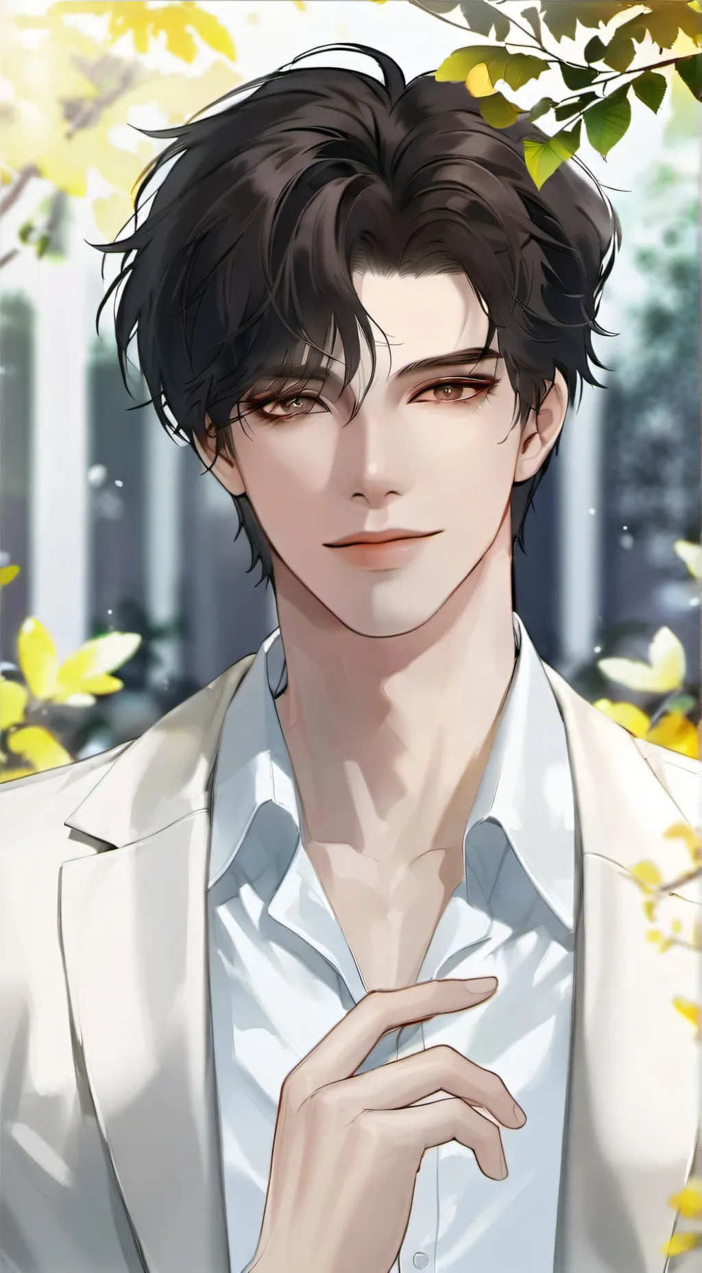 ai character: sayuka background