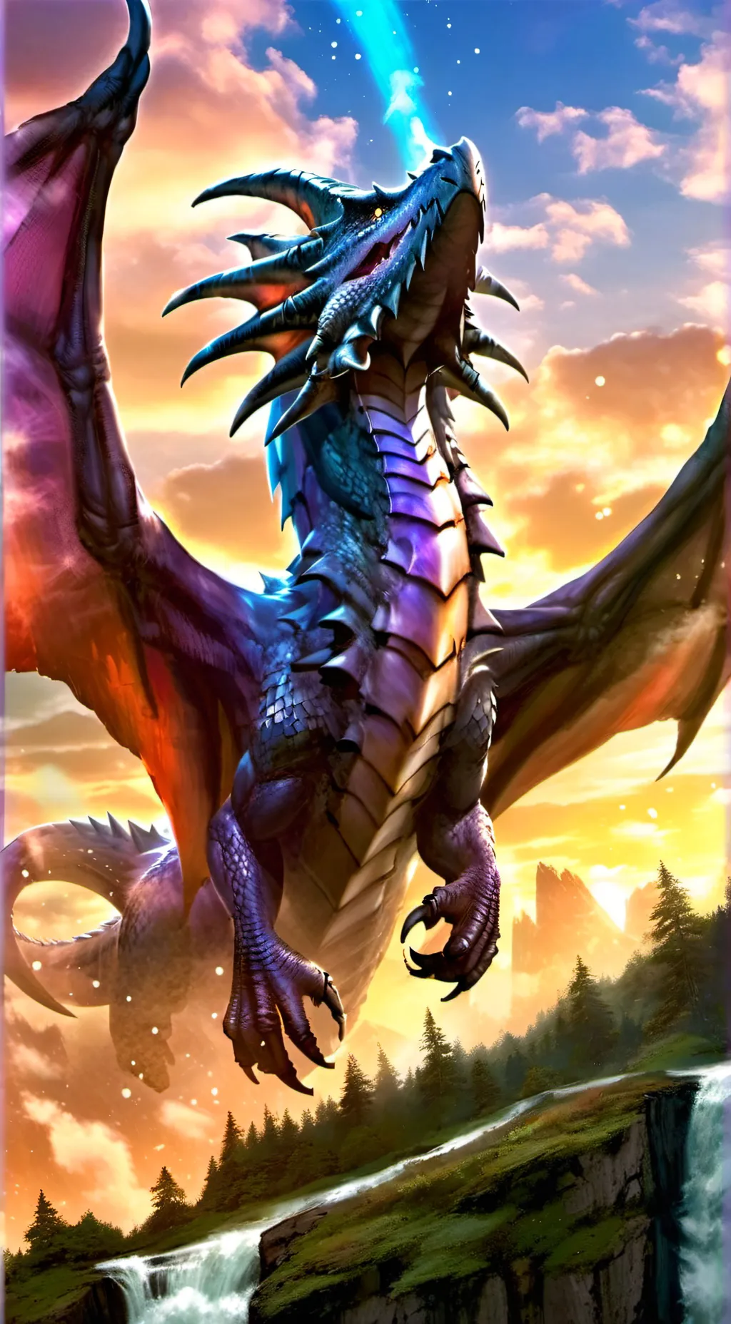 ai character: Damien background