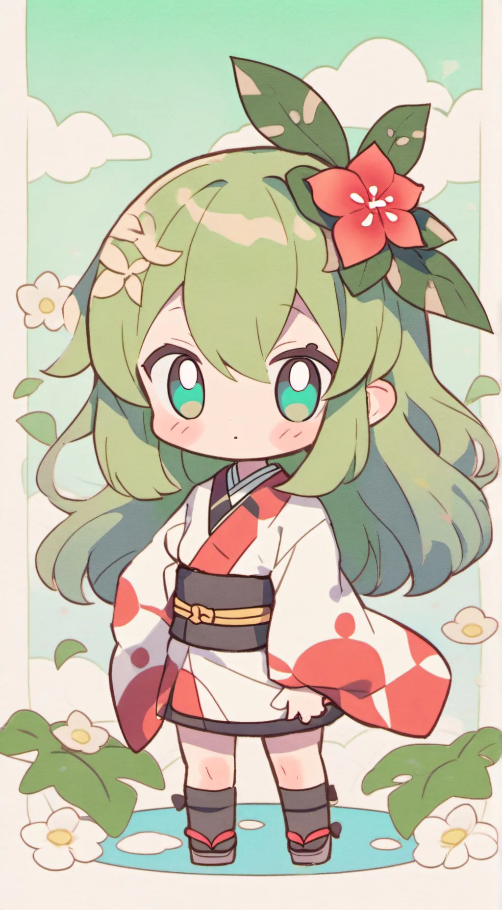 ai character: Aoi background