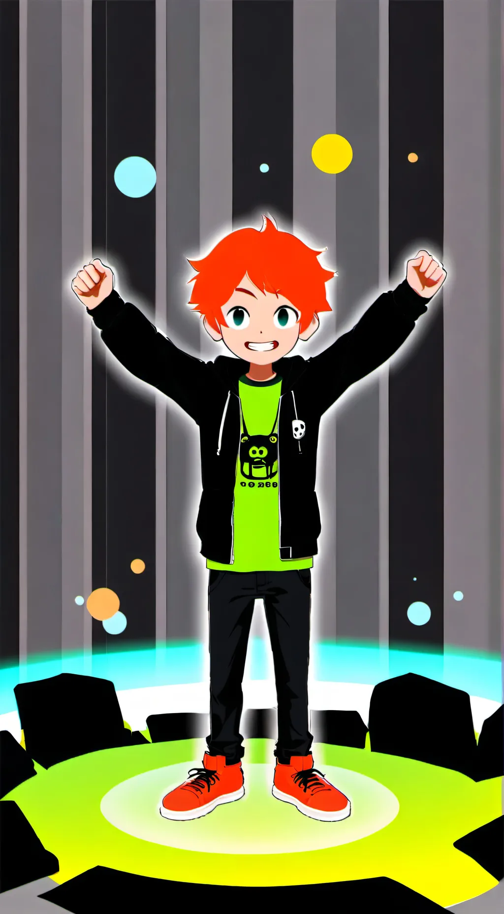 ai character: thegoodbyeshoes.😥 background