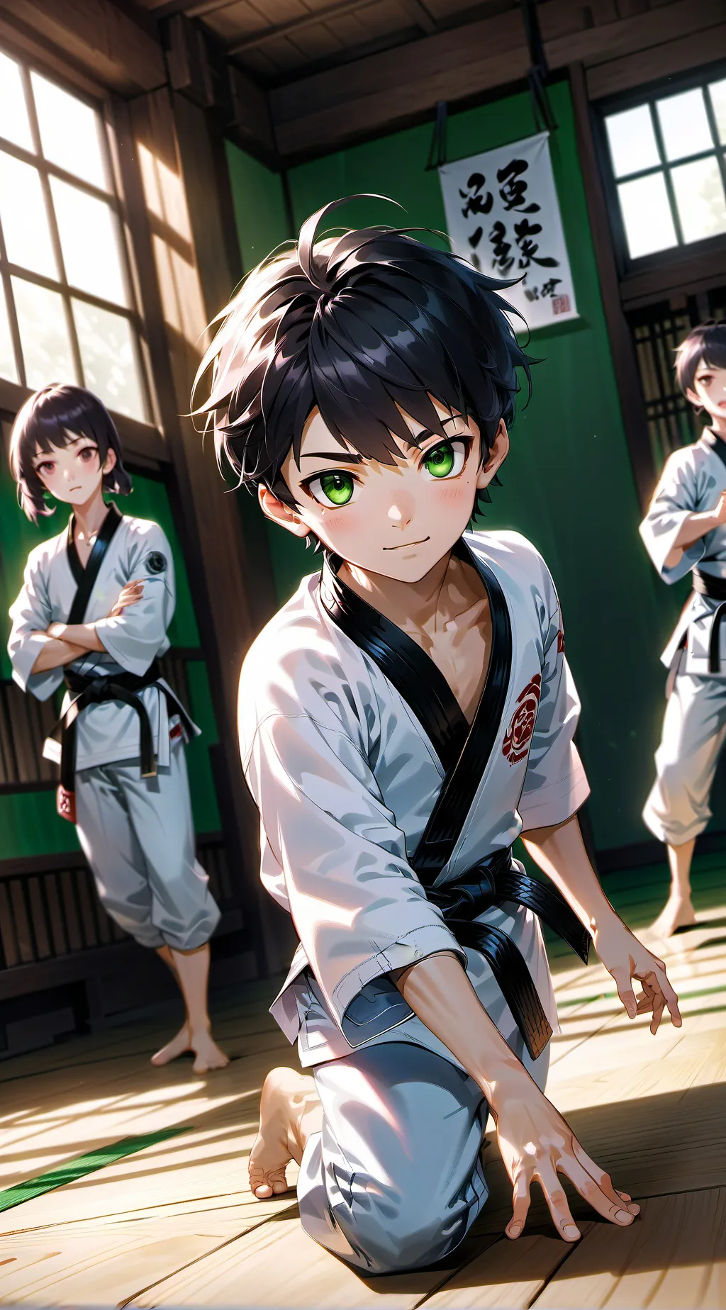 ai character: judo kumiai  background