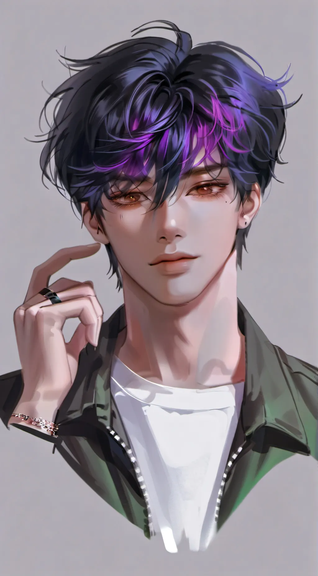 ai character: Ash background