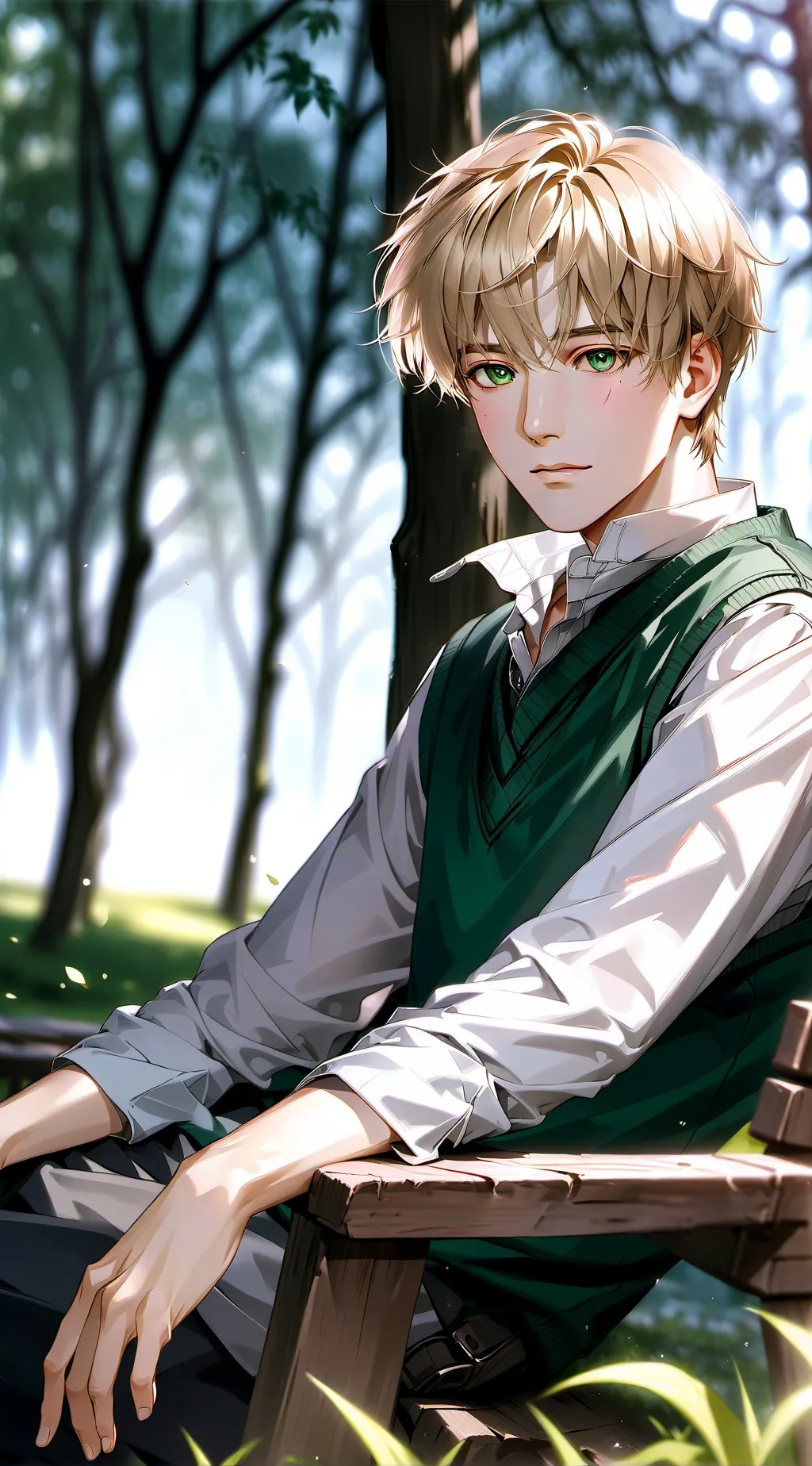 ai character: Liam background