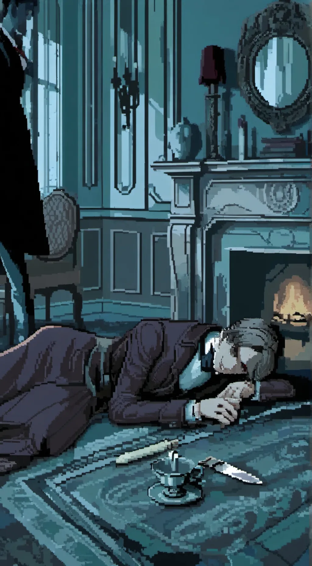 ai character: CH x MM2 background