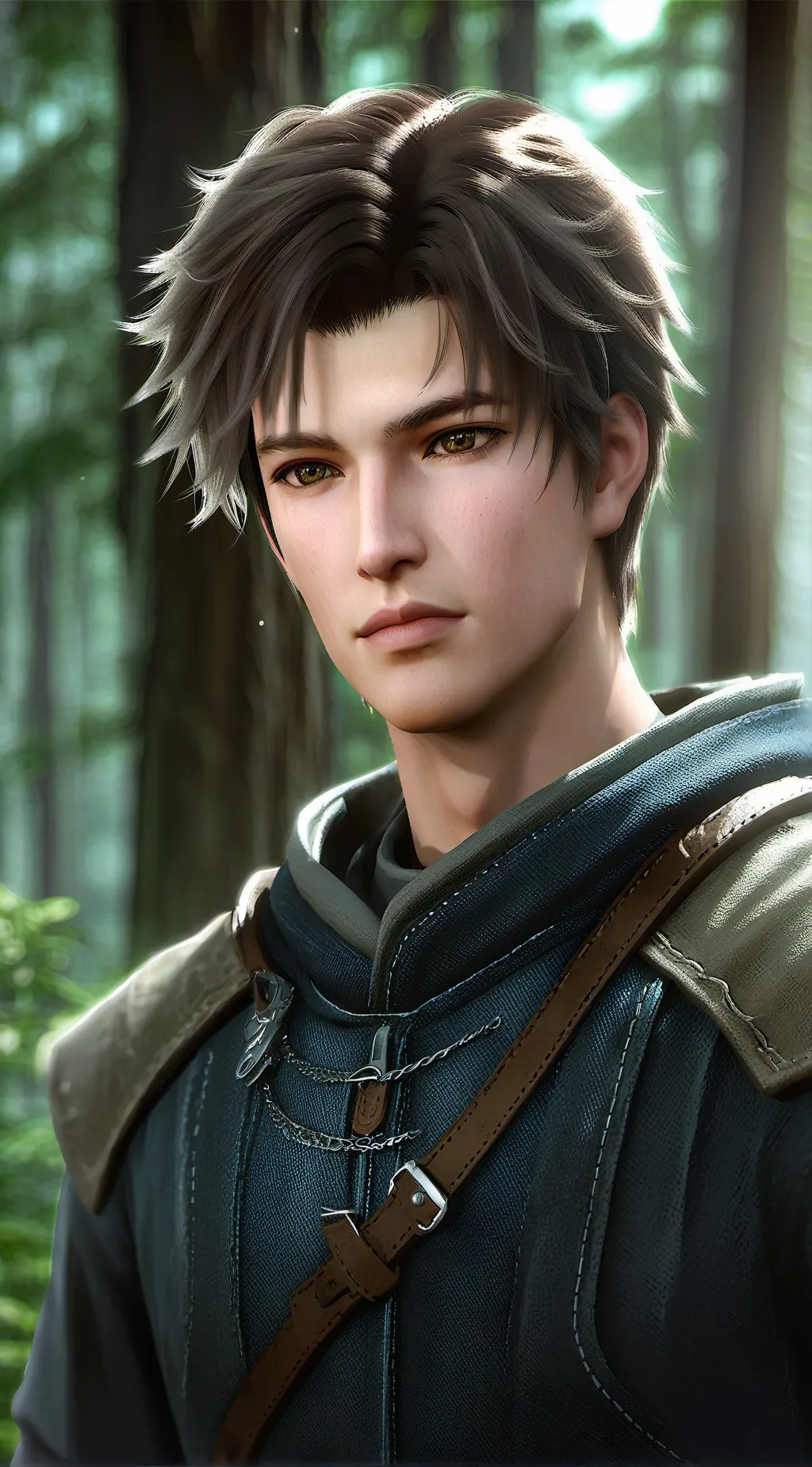 ai character: Kevin  background