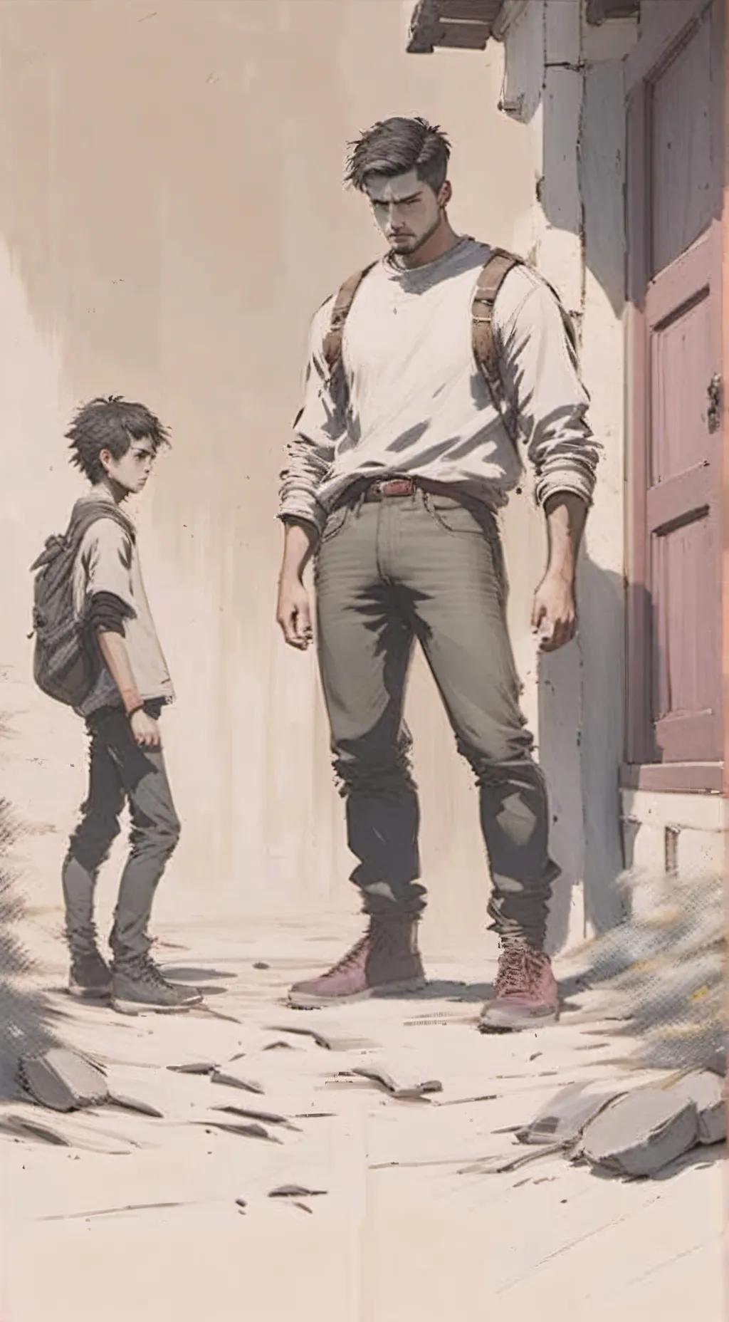 ai character: Axel background