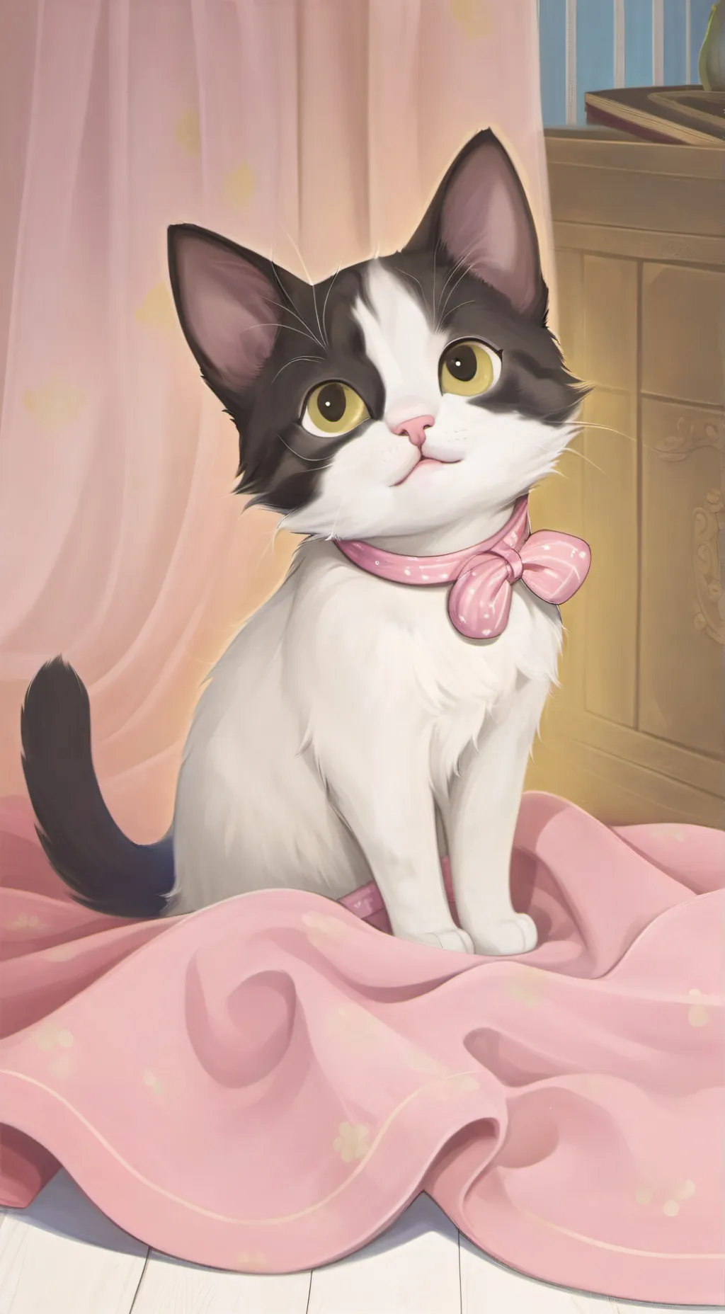 ai character: dandysworld :3 background