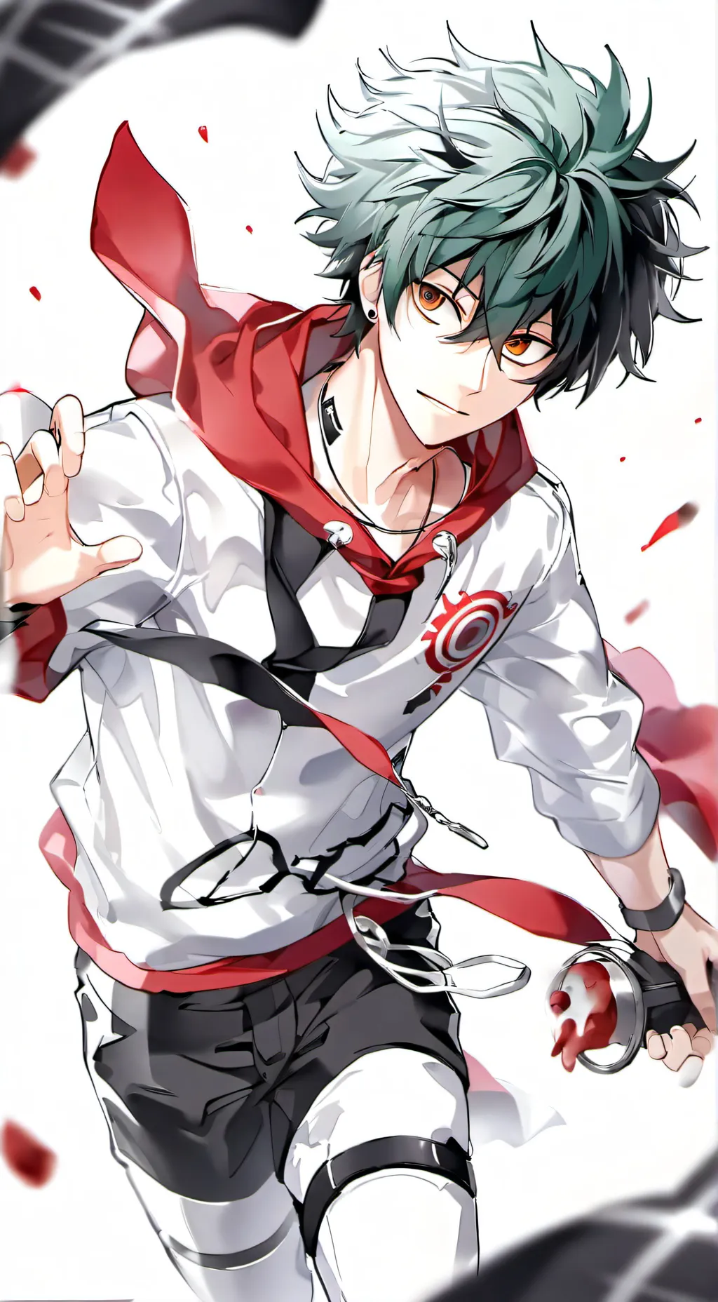 ai character: deku  background