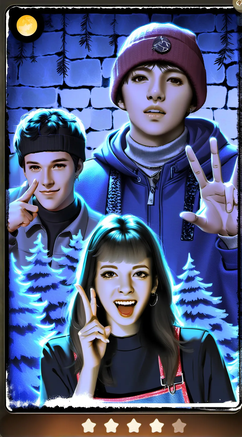 ai character: het dream team!!!! background