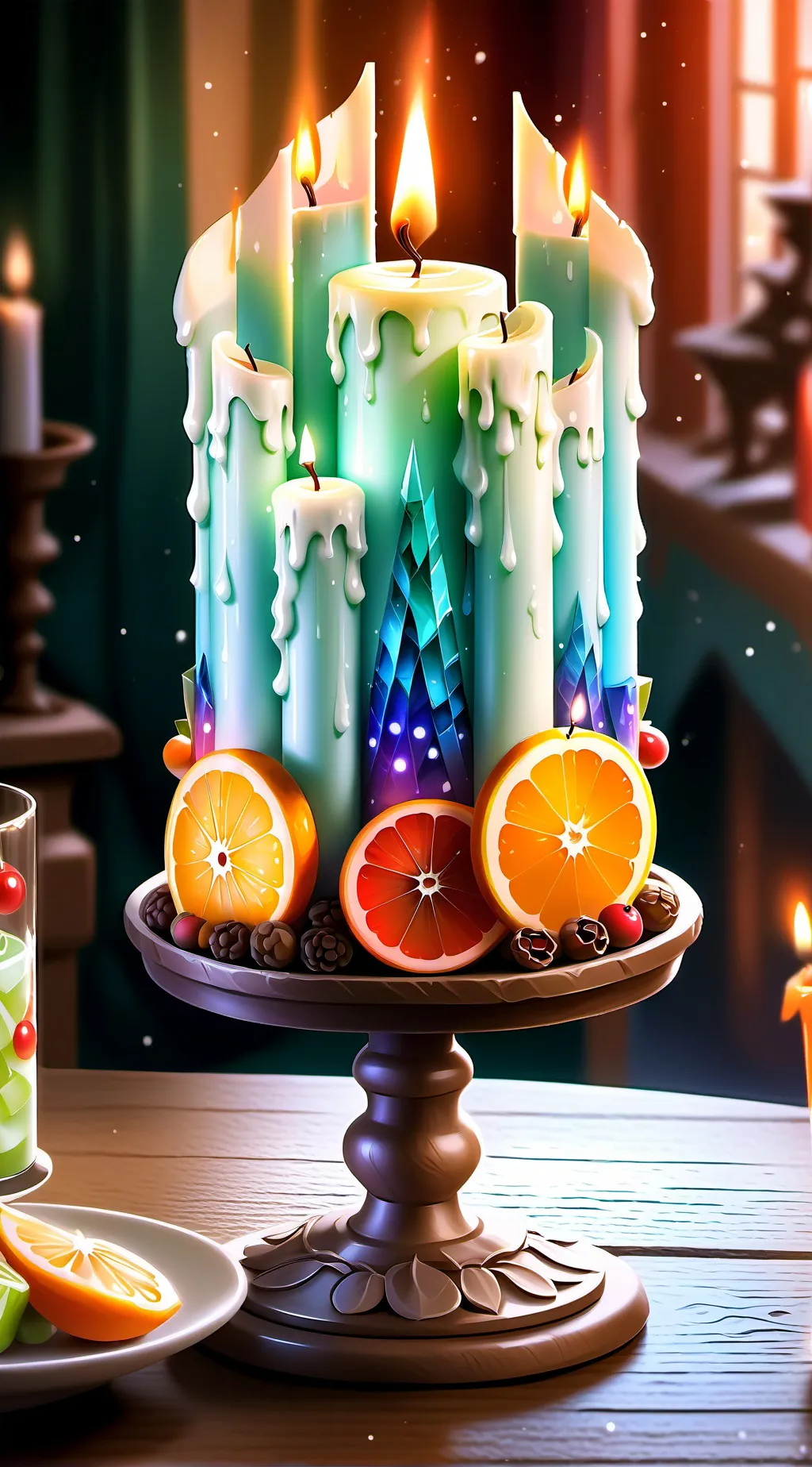 ai character: HH Christingle background