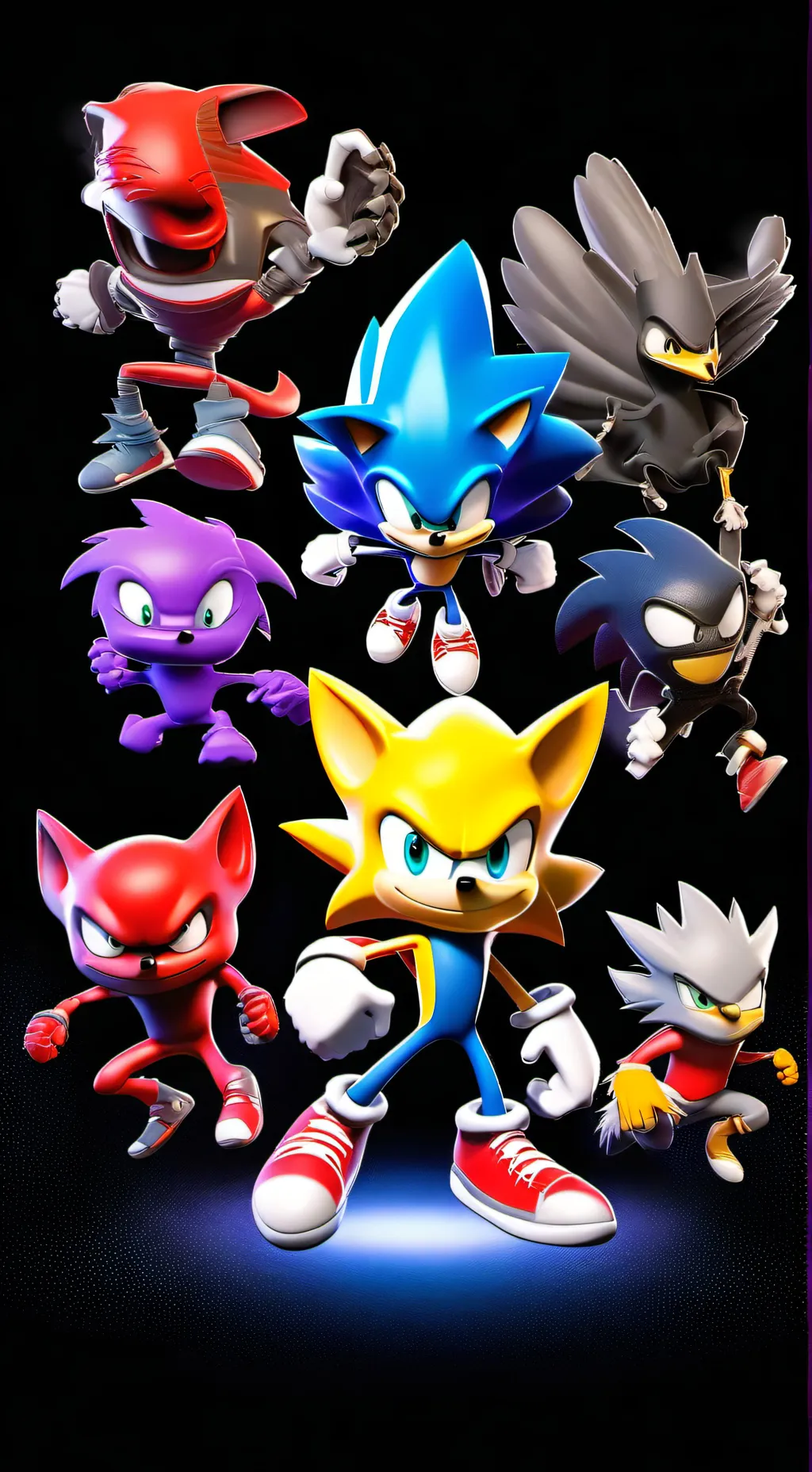ai character: Sonic's friend background