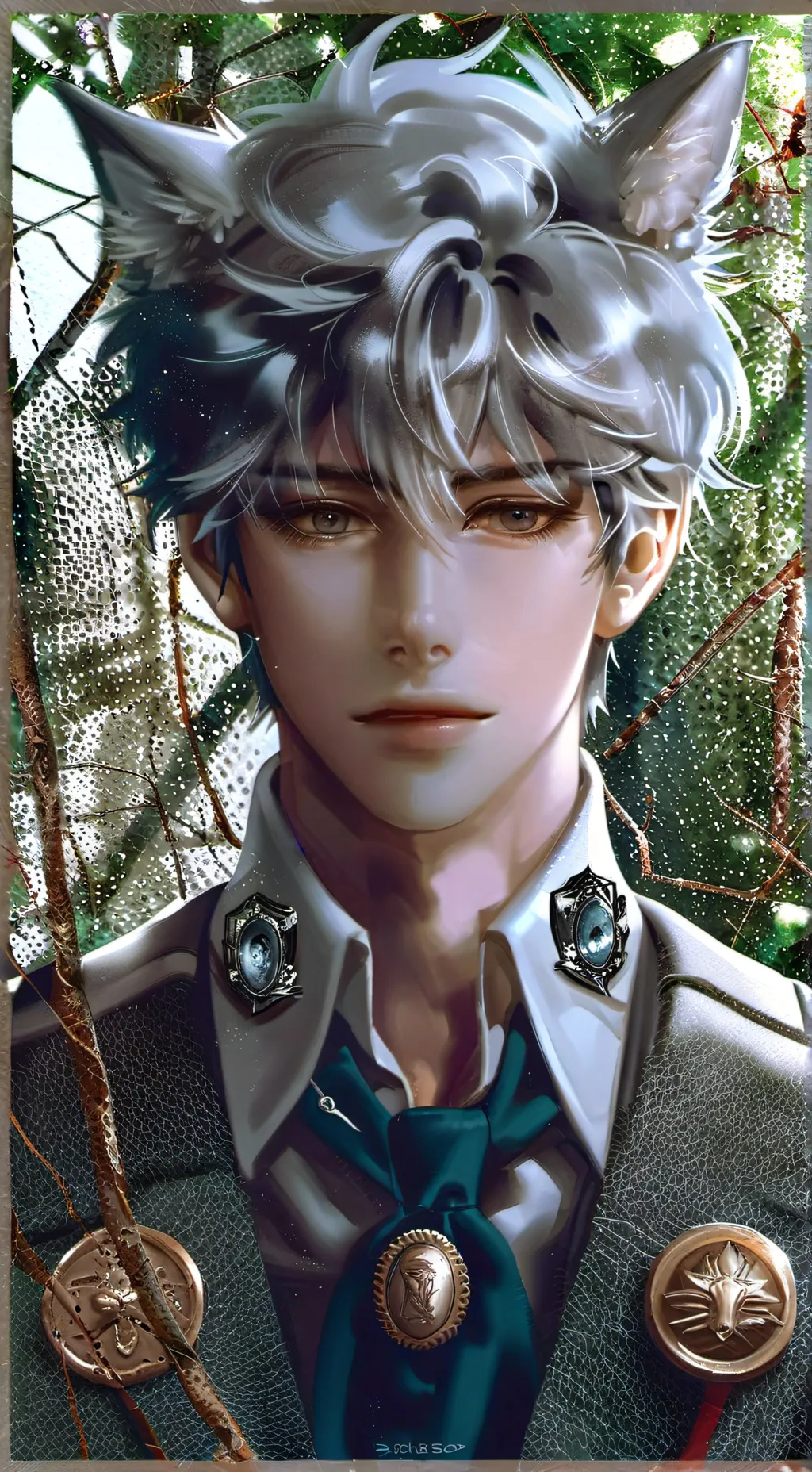 ai character: Oren Timberwolf  background