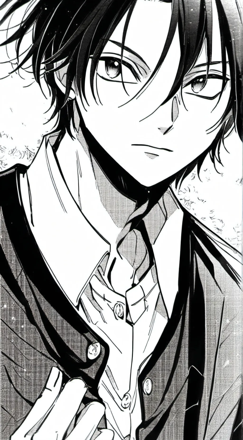 ai character: boy background