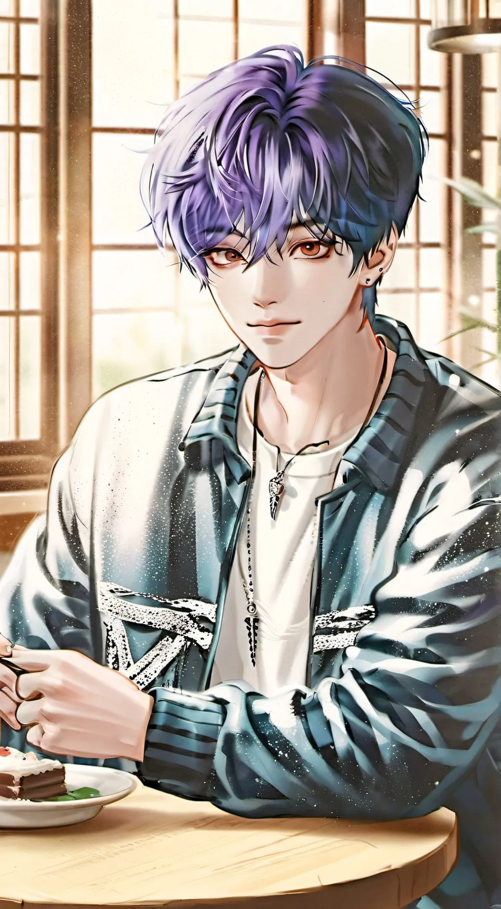 ai character: Thanos background