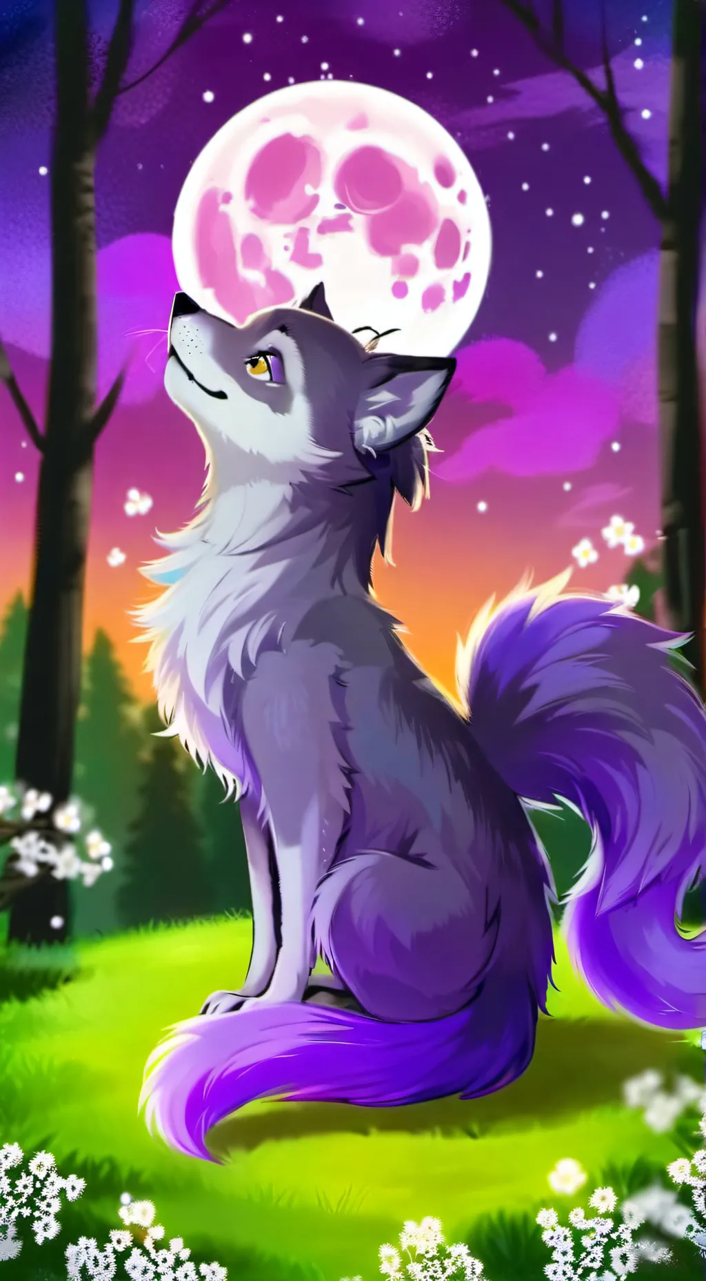 ai character: vania cristylia background