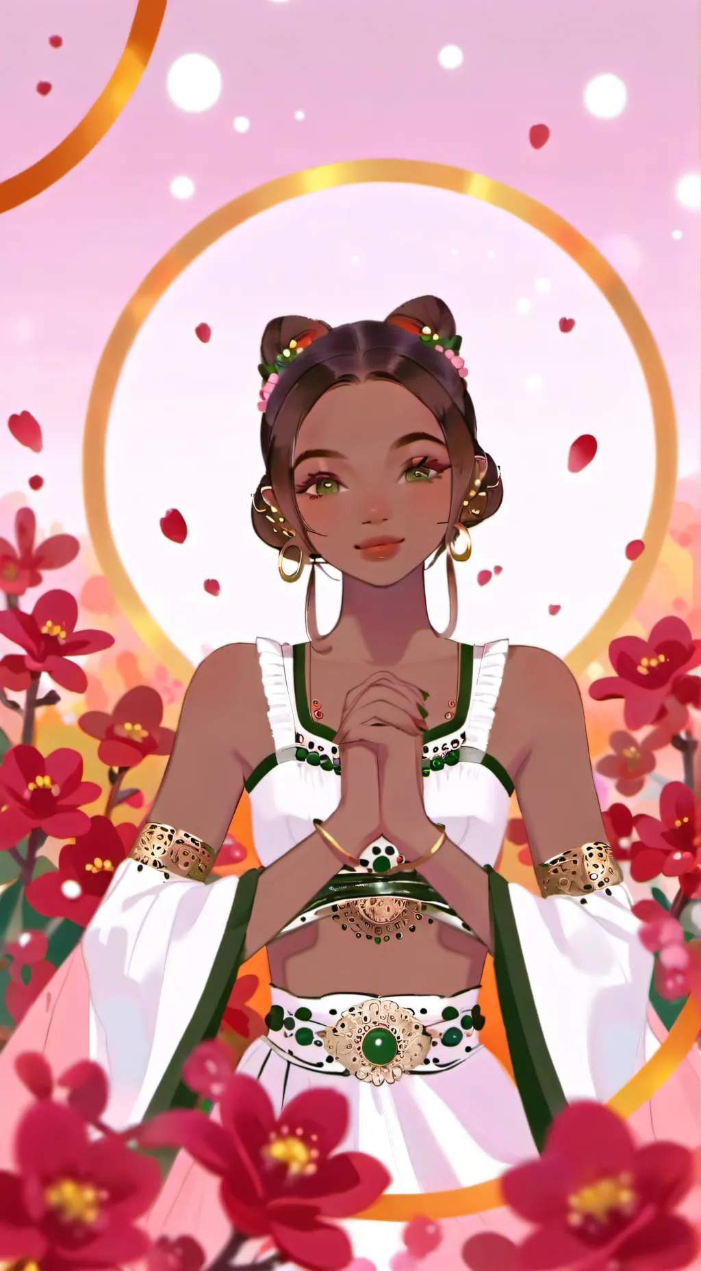 ai character: Lily background