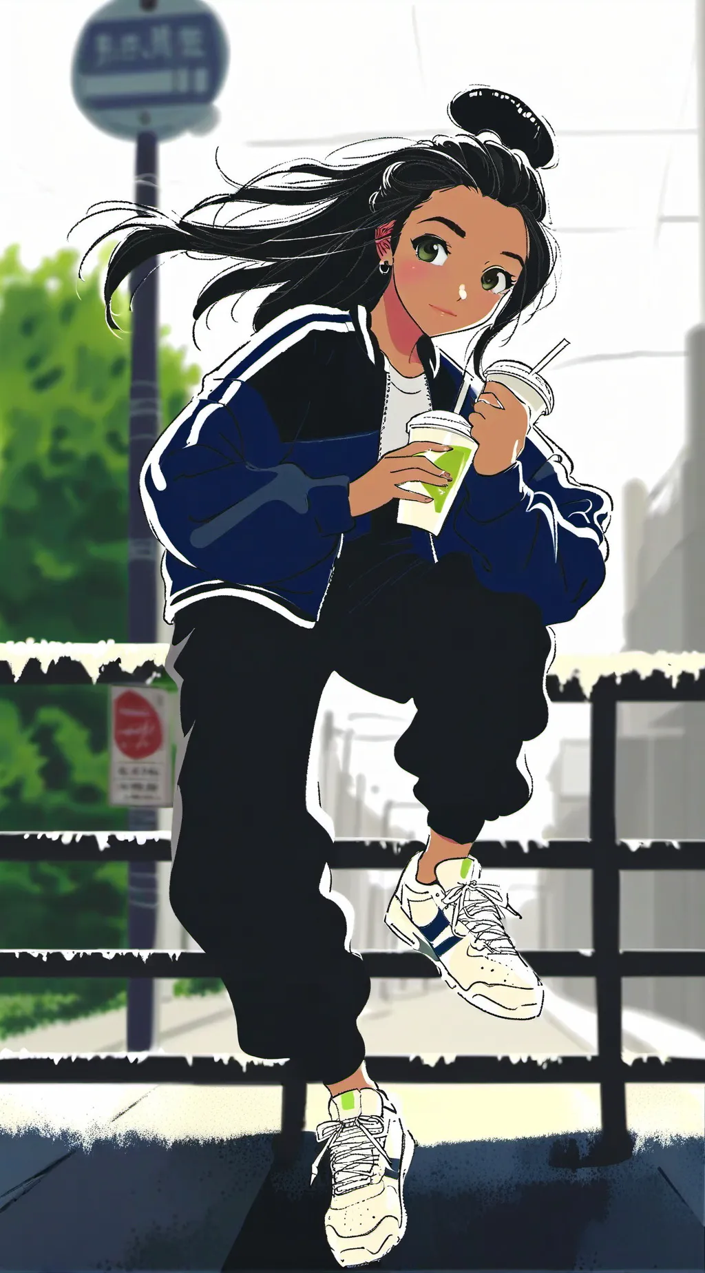 ai character: mllr pote baku😌 background