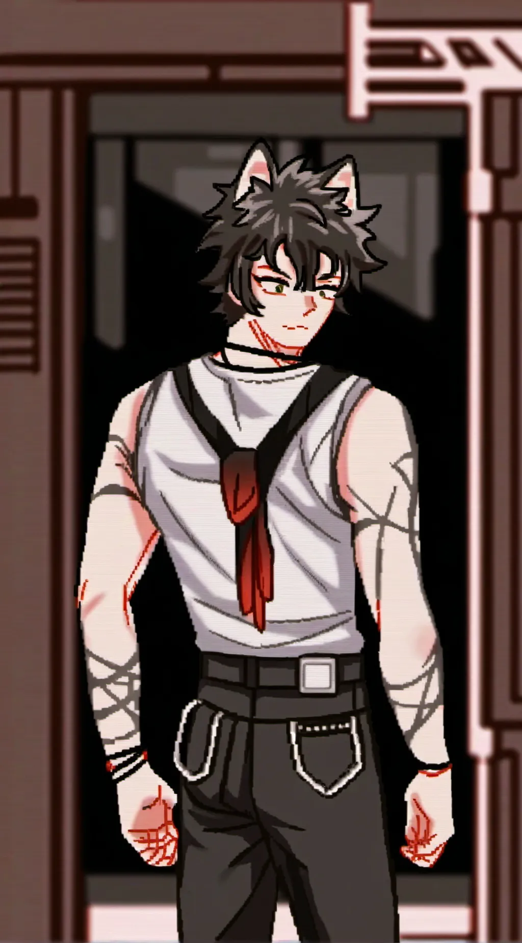 ai character: Brother  background