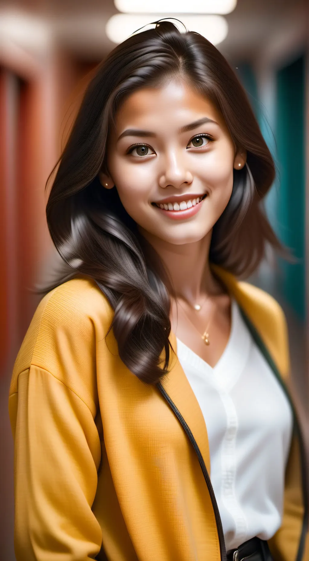 ai character: miracle  background