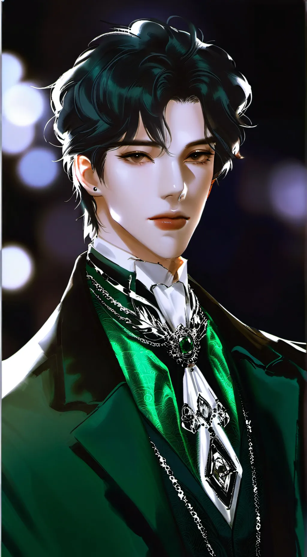 ai character: Vincent 🎶🎧 background