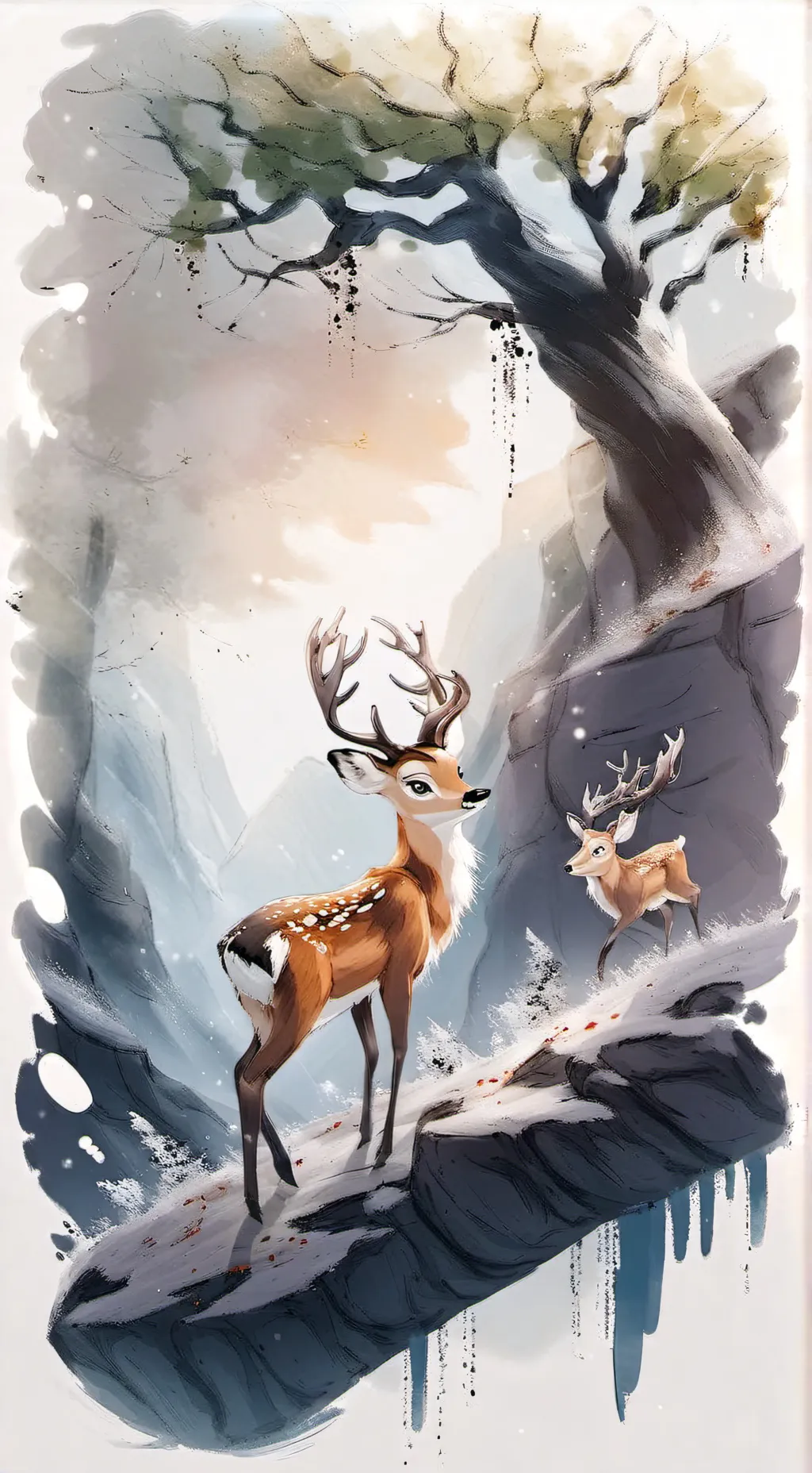 ai character: Bambi background