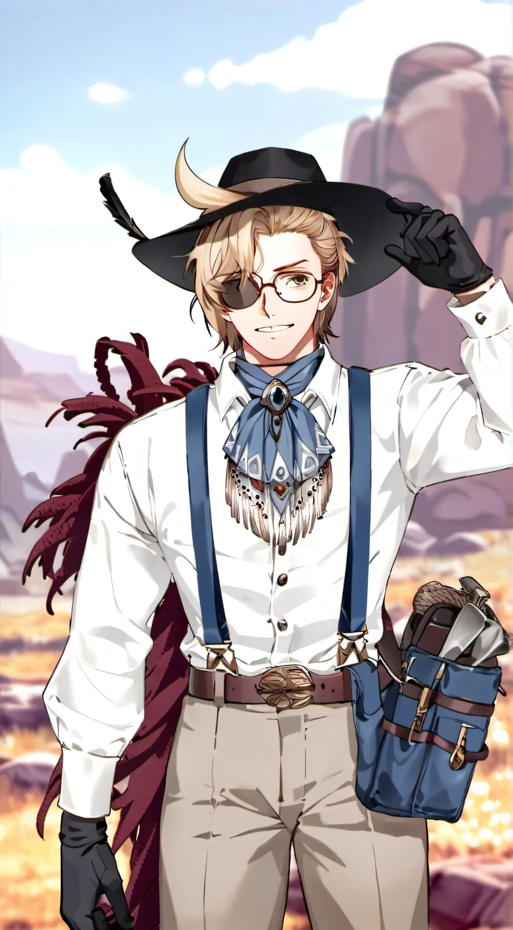 ai character: Leonard background